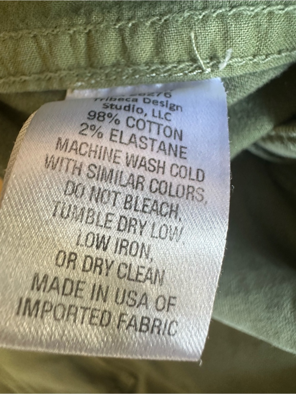 Nili Lotan Cargo Pants Olive/Army Green Utility Pockets Relaxed Fit Womens 10 - Picture 3 of 11
